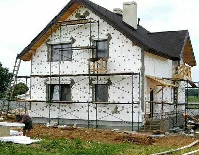 утепление фасада, утепление фасада пенопластом, утепление дома пенопластом, фасадные работы, утепление фасада пенопластом технология