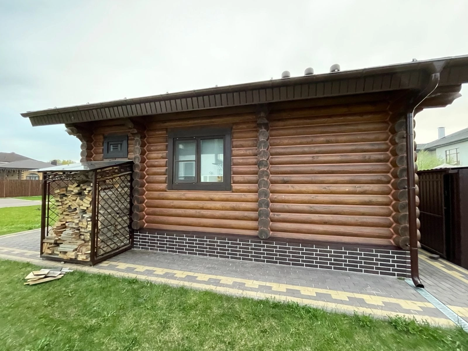 баня сруб, банька из бревна, дома бани, дом в, загородный дом