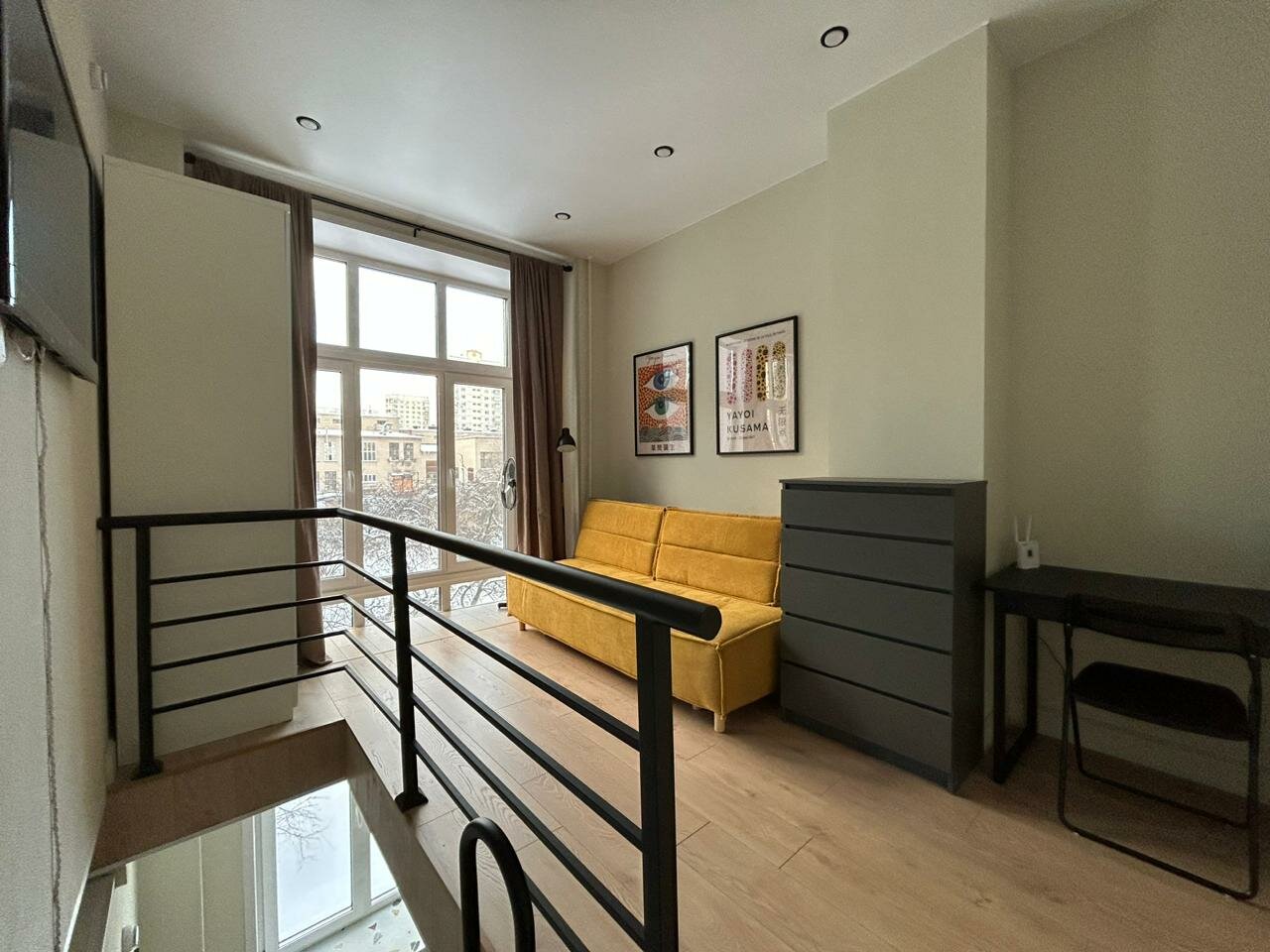 апартаменты студия, студии в москве, квартира студия, двухуровневые квартиры, уютная студия