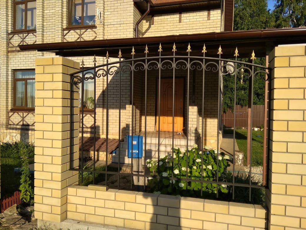 Изготовление кованых заборов