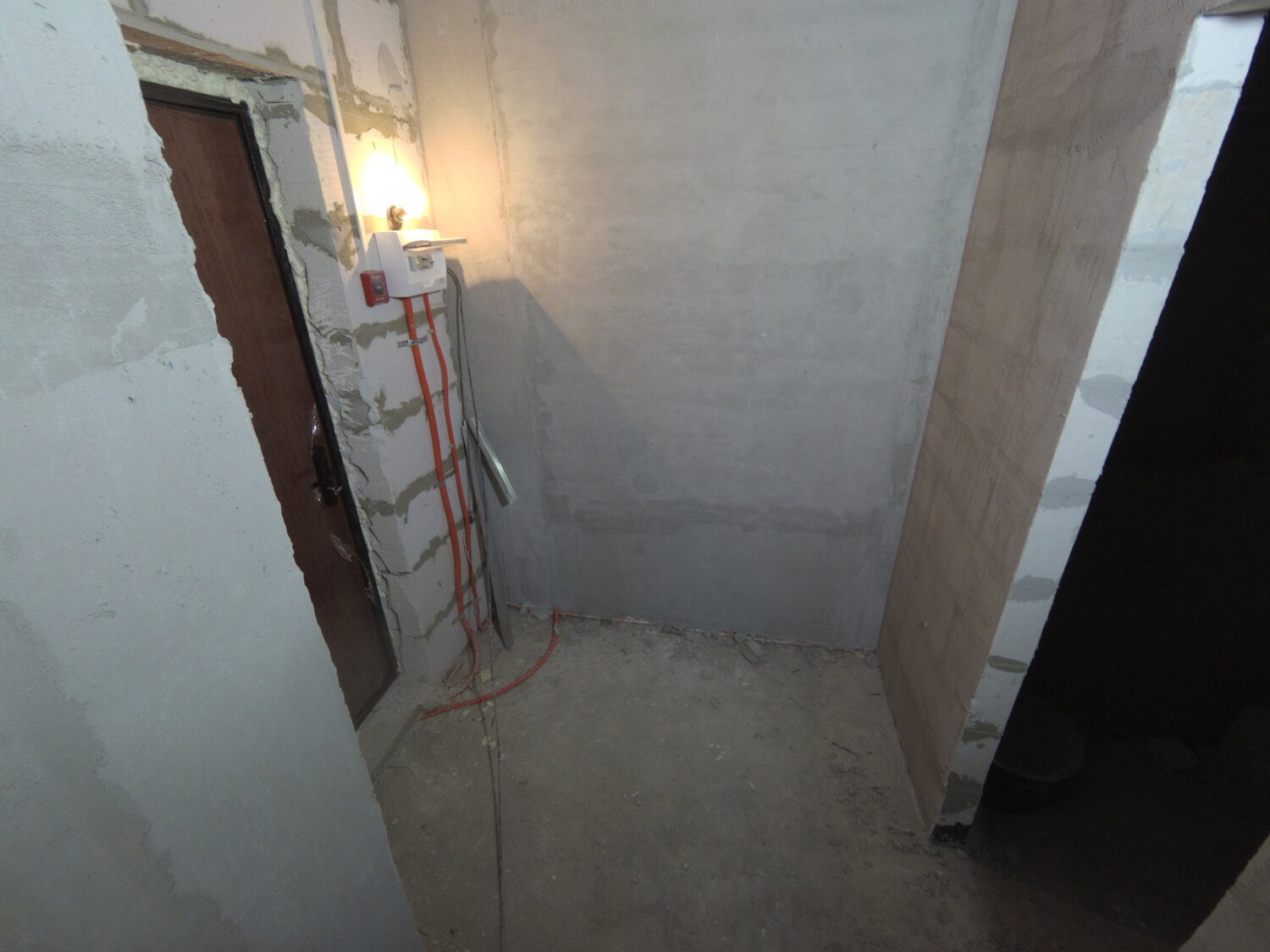 квартира, черновая отделка санузла, стен, санузел, ремонт в квартире