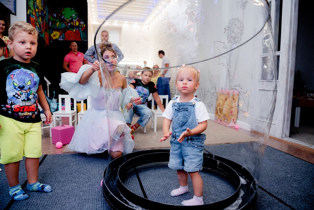 детский праздник, шоу мыльных пузырей на детский праздник, ребёнок, для детей, праздник