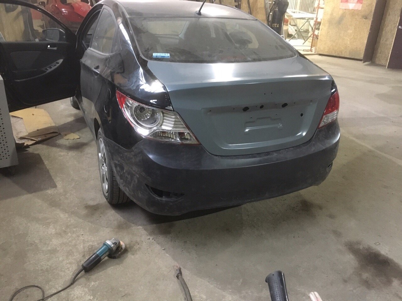 hyundai solaris, автомобиль, авто, solaris, шевроле круз задний крюк
