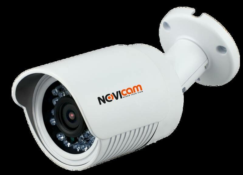 novicam видеокамера цветная цилиндрическая, видеокамера novicam n22w, ip камера novicam, камера наблюдения, камера видеонаблюдения yg-1474