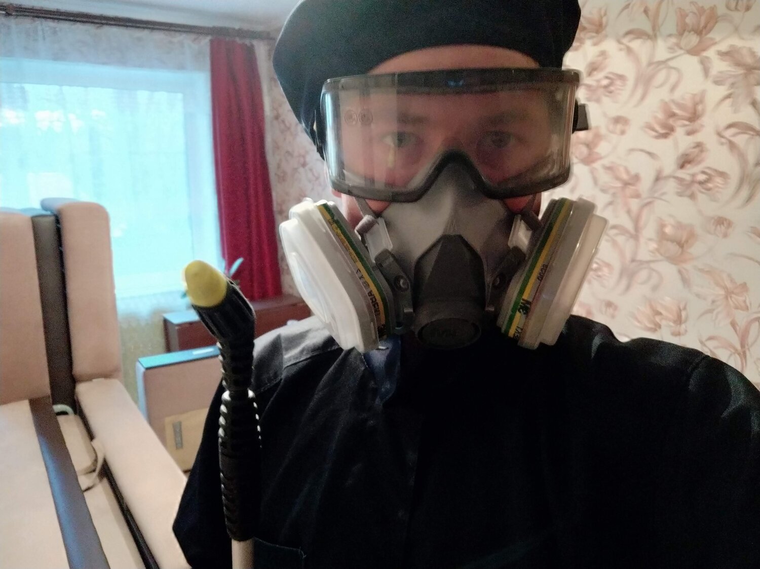 человек, люди, мужчины, маска, противогаз