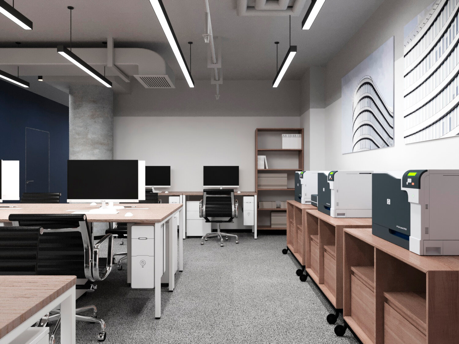 современный офис, офис, чистый офис, интерьер офиса, офисное пространство