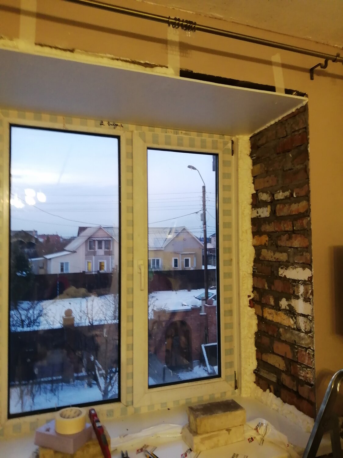 окна, пластиковое окно, откосы оконных проемов, оконные откосы под углом, окнобер