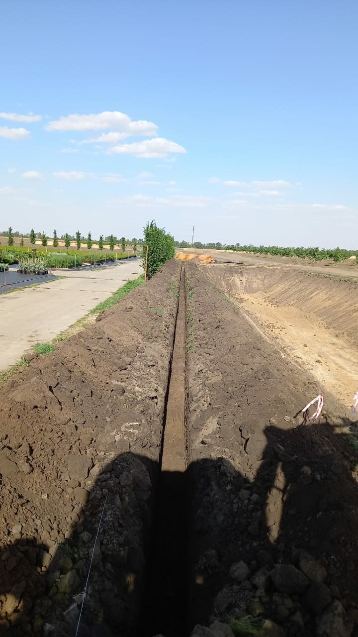 системы водоснабжения, распределительный газопровод, копка траншей, межпоселковый газопровод, водоснабжение