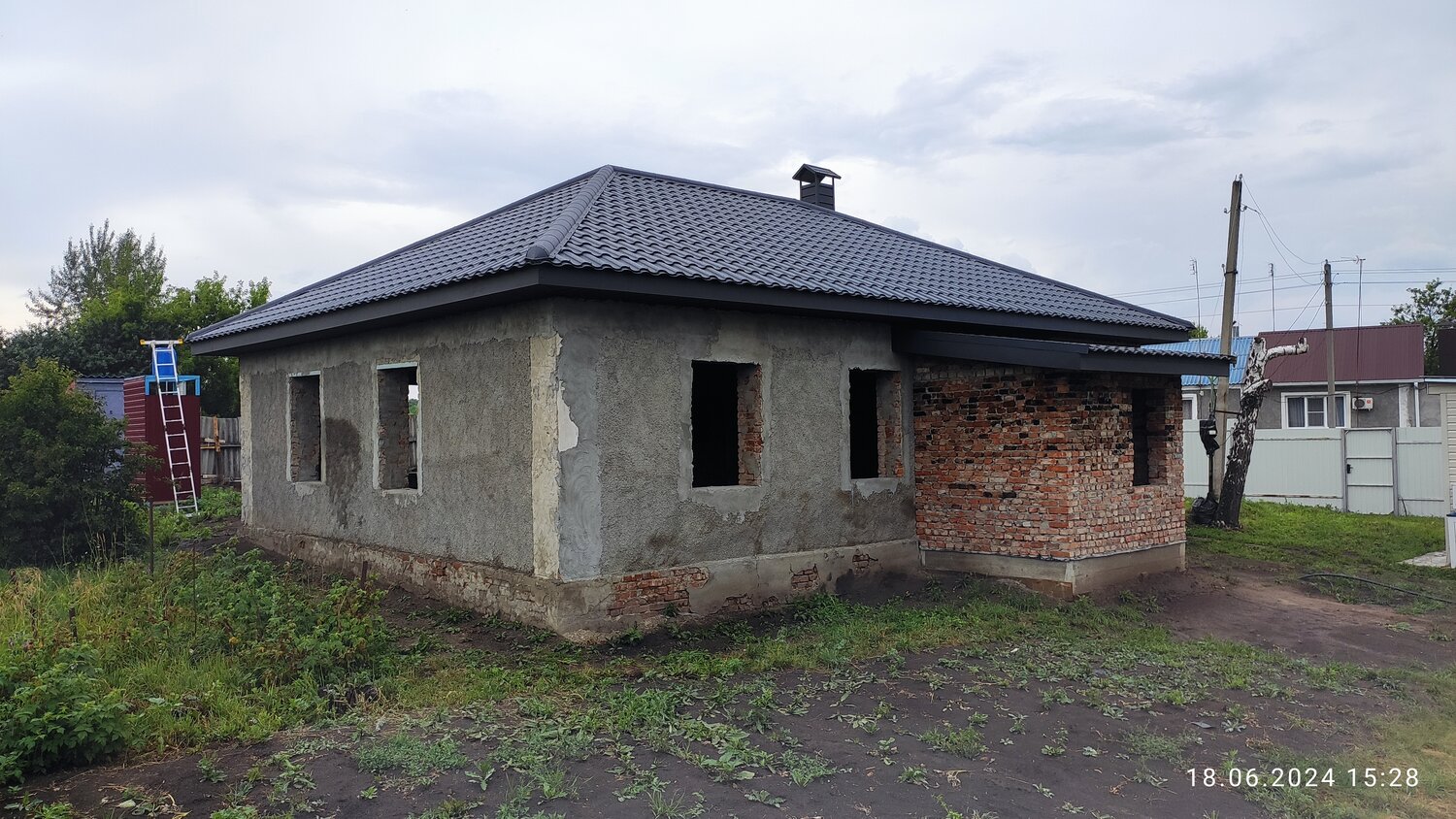 дом, одноэтажный дом кирпичный, одноэтажный дом, одноэтажный дом из арболита, загородный дом