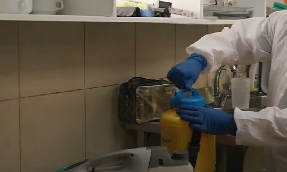 дезинфекция дезинсекция дератизация, дезинфекция, дезинфекция и дезинсекция, синтез в лаборатории, дезинфекция помещений