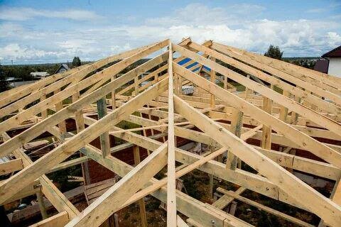 вальмовая крыша стропила, вальмовая кровля стропильная система, стропильные системы крыш, крыша стропила, стропила двухскатной крыши