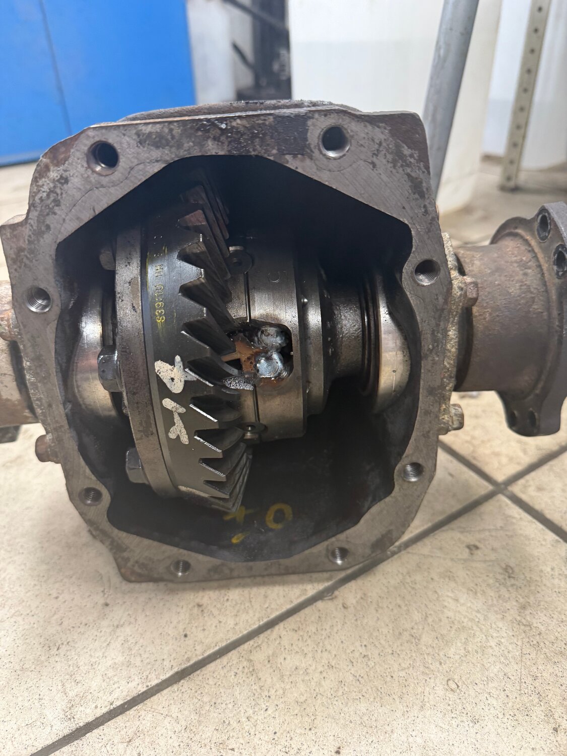 редуктор мерседес, редуктор торсен на марк 2, редуктора задний, редуктор с блокировкой мерседес 124, дифференциал редуктора