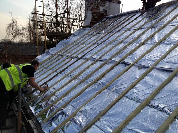 гидроизоляционная антиконденсатная плёнка, гидроизоляционная пленка для кровли, пароизоляция под кровлю, гидроизоляция крыши, гидроизоляция кровли