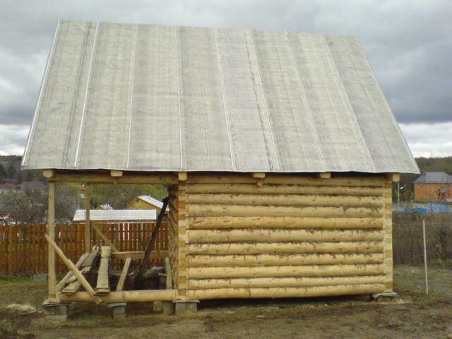 сруб бани 3х6, сруб бани 4х5, сруб бани, баня сруб 6х4 с выносом 2м, баня сруб 2.5х3с выносом