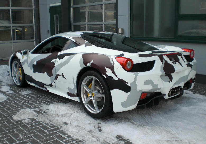 Оклейка автомобиля пленкой