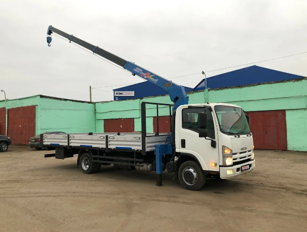 кран манипулятор исузу nqr90l, isuzu elf манипулятор, isuzu nqr 90 elf 9.5 манипулятор, isuzu elf манипулятор 2015, исузу 7т манипулятор