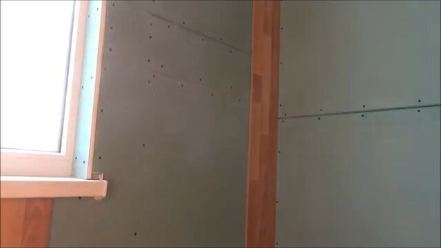 монтаж гипсокартона, гипсокартон, монтаж гипсокартона в один слой, зашивка гипсокартоном инстяции, гкл откосы стены