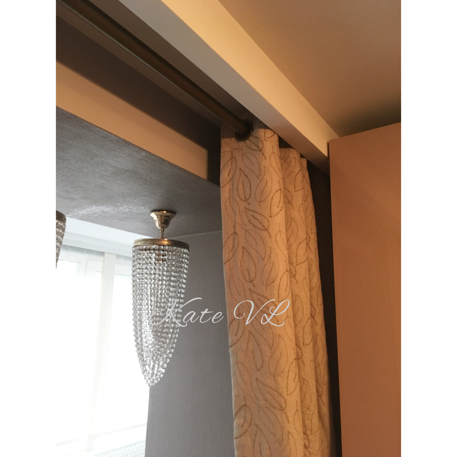 карнизы decorative curtain rod, карниз для штор, карнизы в квартире, шторе, гардины ленда белые в интерьере