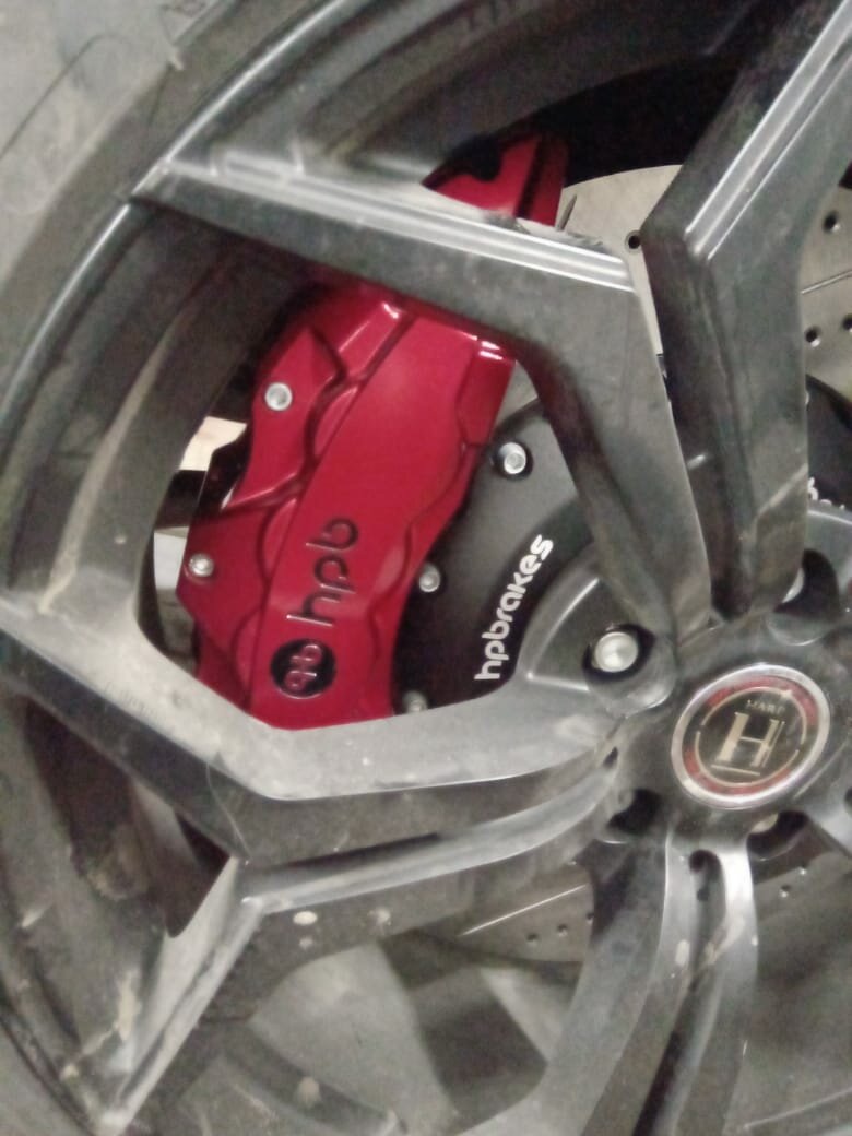 тормоза 6pot brembo, brz rear brembo brakes, красный кэнди суппорта, накладки на суппорта на хонда аккорд, суппорта honda civic type r