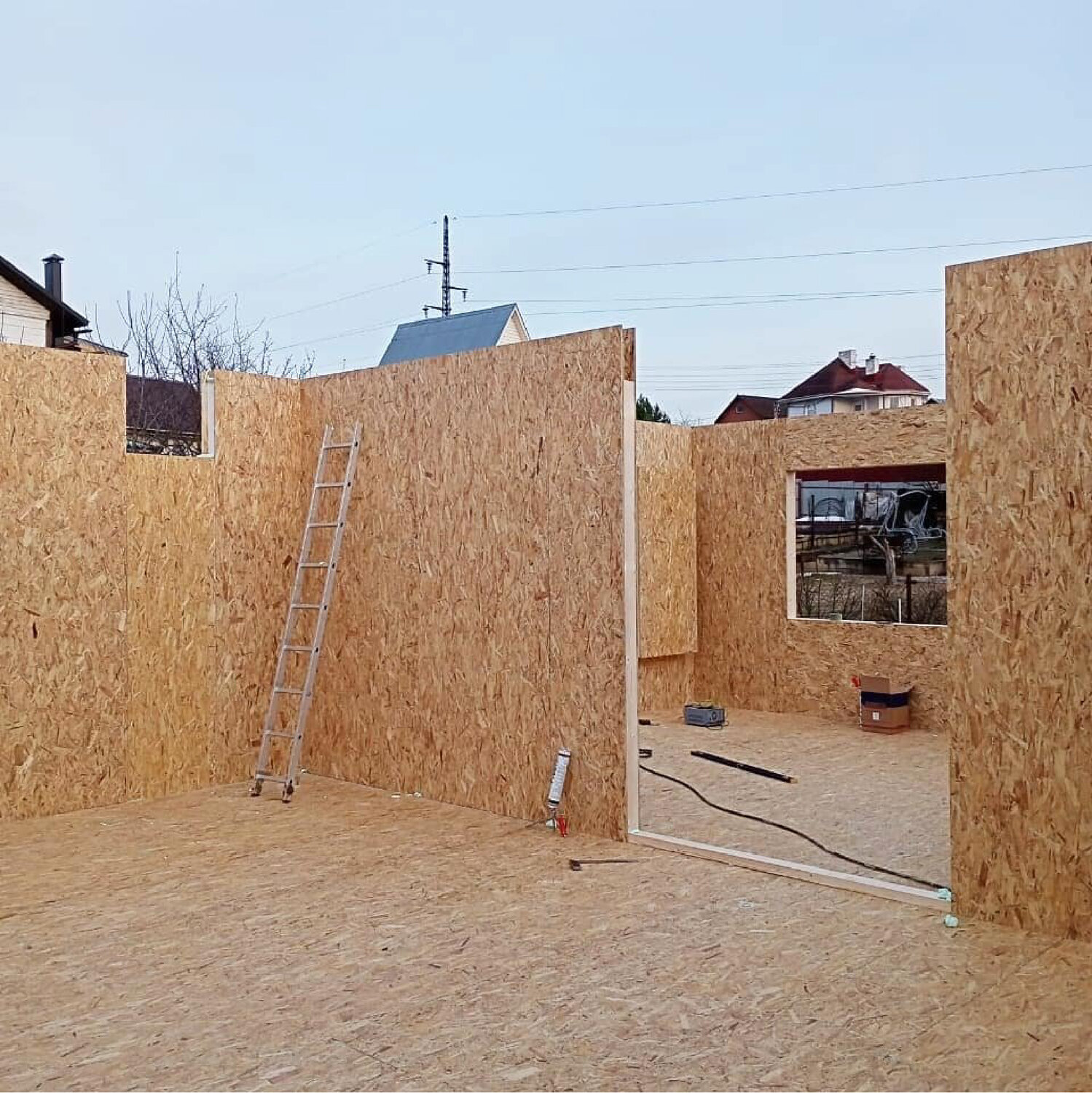 Строительство каркасного дома