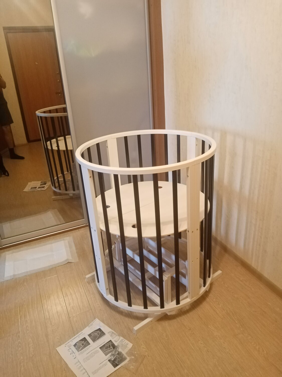 круглая кроватка трансформер, круглая кроватка, круглая детская кроватка трансформер, детская круглая кроватка, овальная кроватка