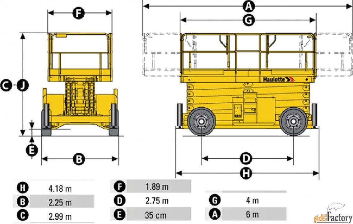 самоходный ножничный подъемник haulotte h18sx, haulotte compact 10 n чертёж, ножничный подъемник haulotte h 18 sxl чертеж, ножничный подъемник haulotte h 18 sx, ножничный подъемник haulotte compact 12 габариты