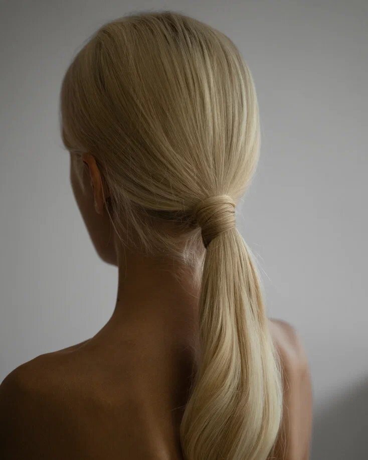 хвост ponytail волосы, прически, простые прически, идеи причесок, причёски на средние волосы в школу лёгкие хвостики