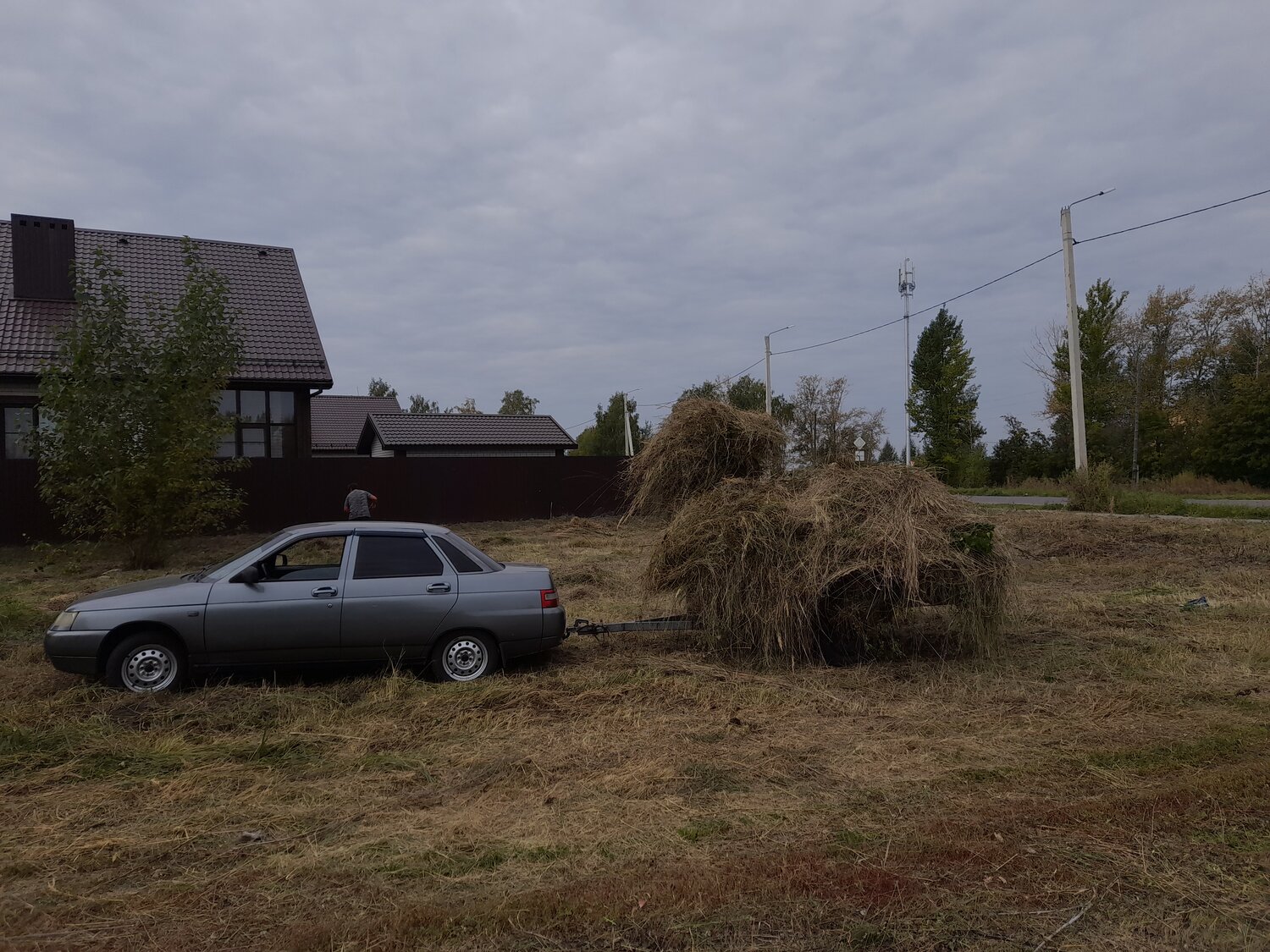 ваз 2110 серая, автомобиль, ваз 2112 1.6мт 2005, серая лада, серая лада приора