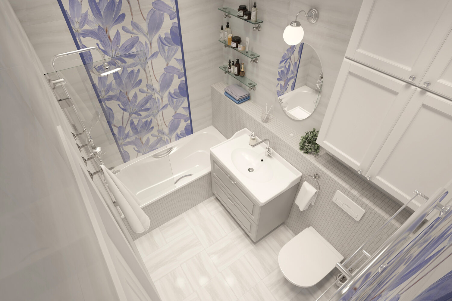 совмещенный санузел, ванная комната, совмещённый санузел 3м2, ванная с туалетом, совмещенный санузел 3 м