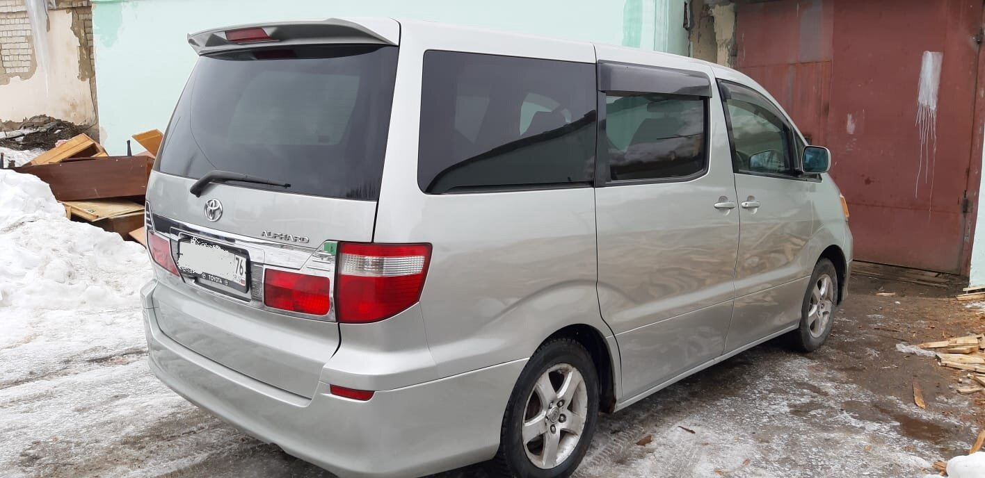 toyota alphard, минивэн тойота альфард 2008, тойота альфард правый руль, тойота альфард 2005 комплектация g, Toyota Estima II