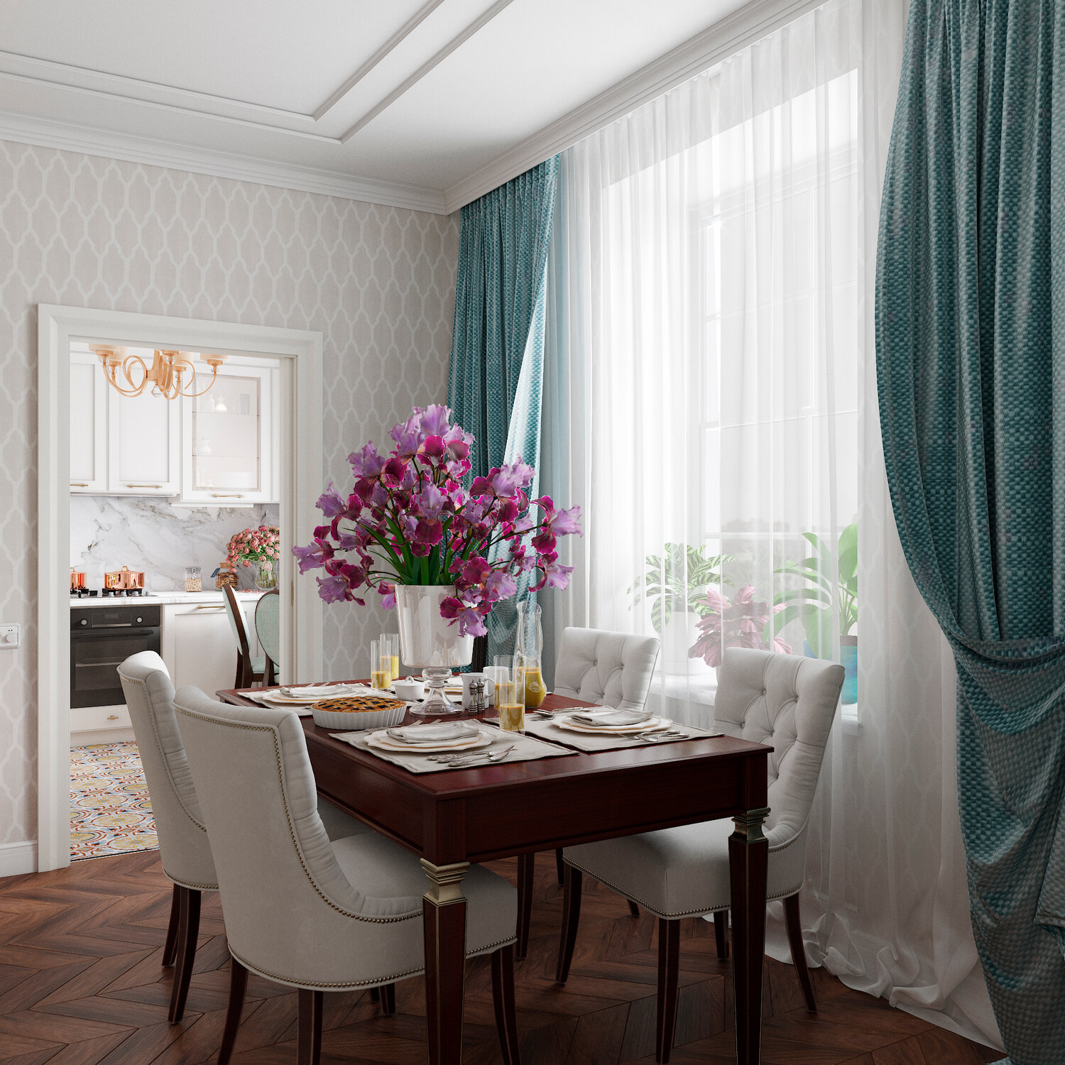 столовая дизайн интерьер, интерьер столовой, столовая интерьер, дизайн столовой, гостиная столовая