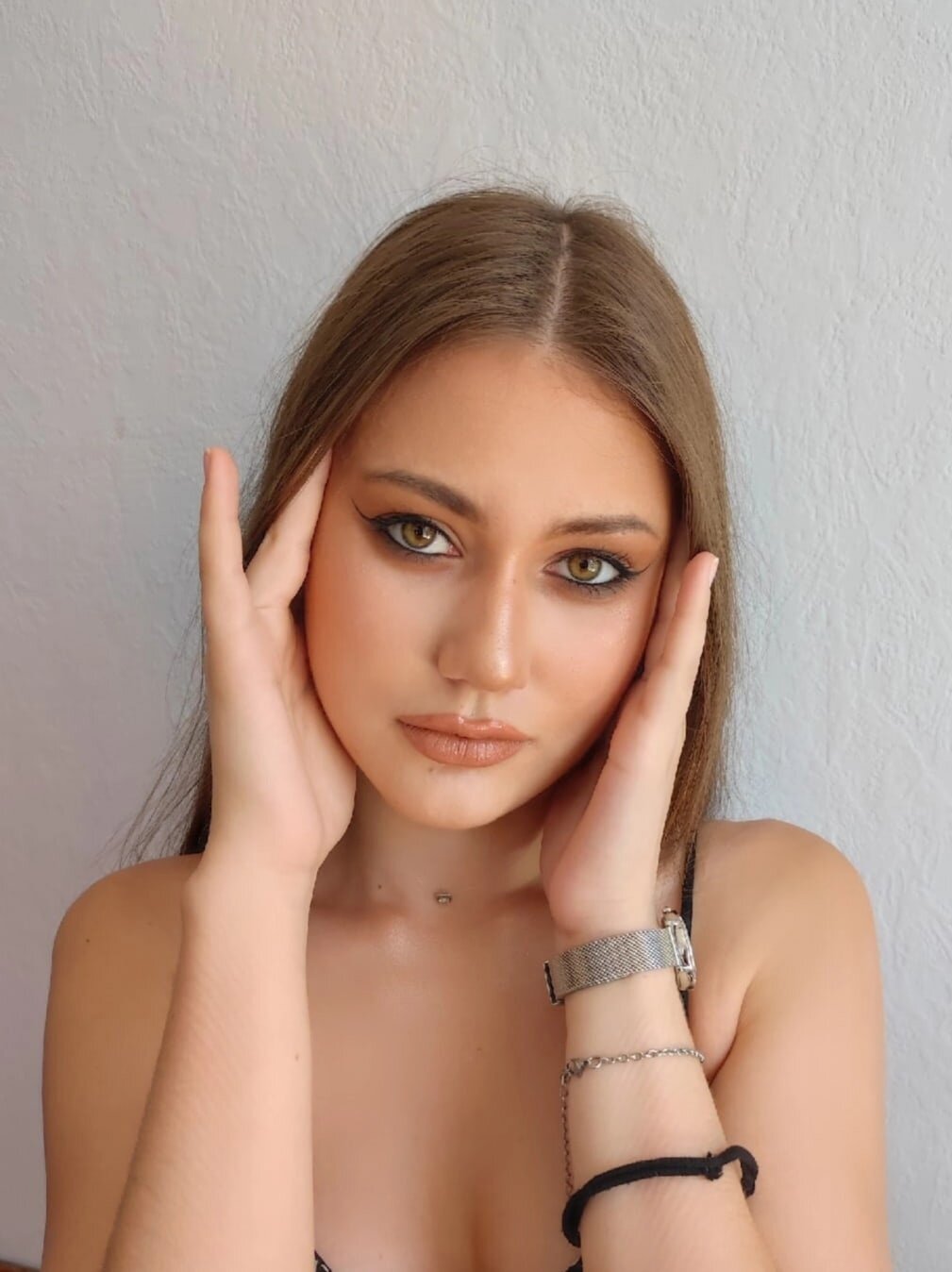 девушка, девушки, идеальный макияж, лицо