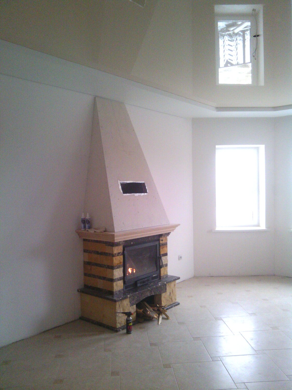 Облицовка камина