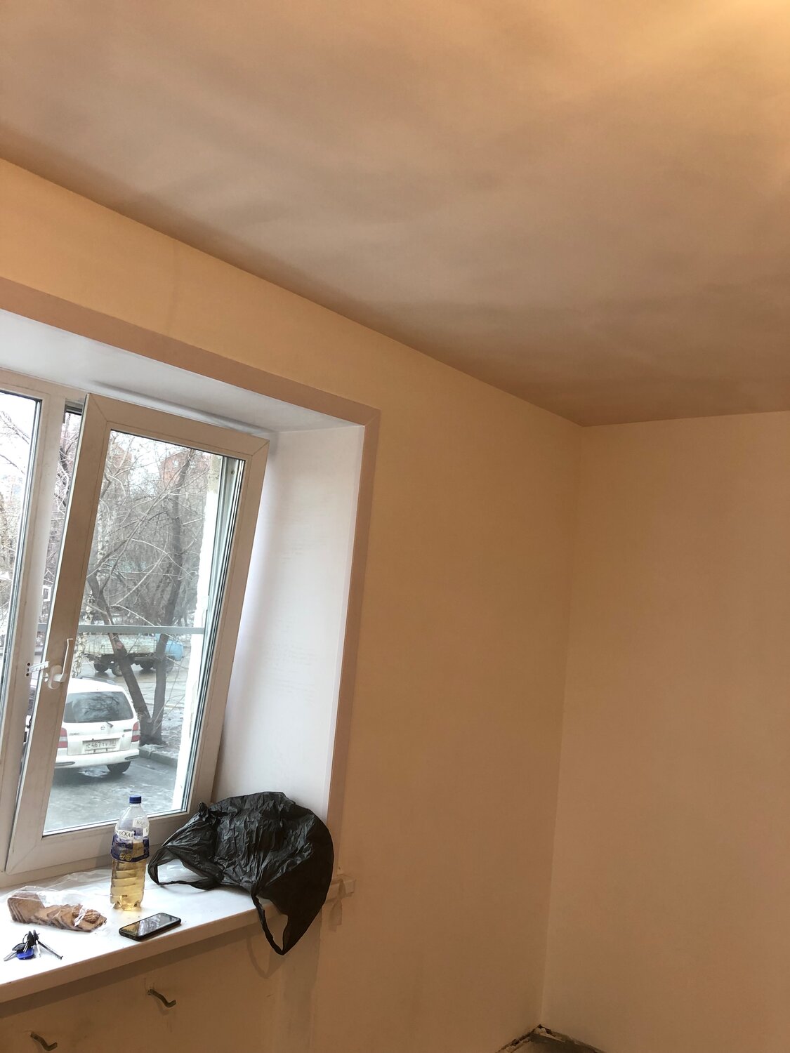 Шпатлевание поверхности