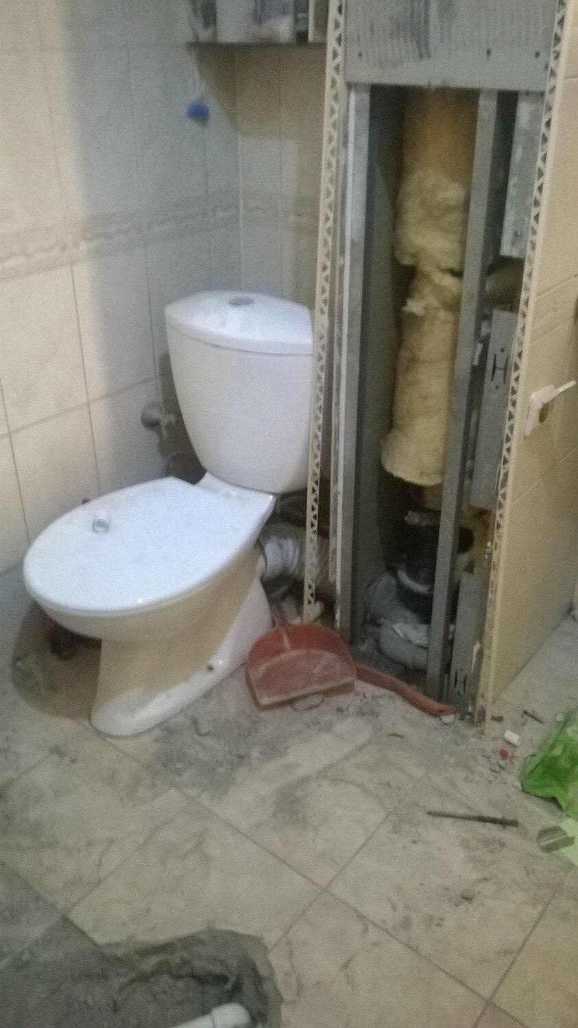 Демонтаж сантехники