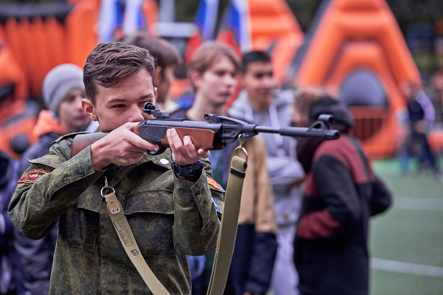 человек, военный, стрельба, войска, армия