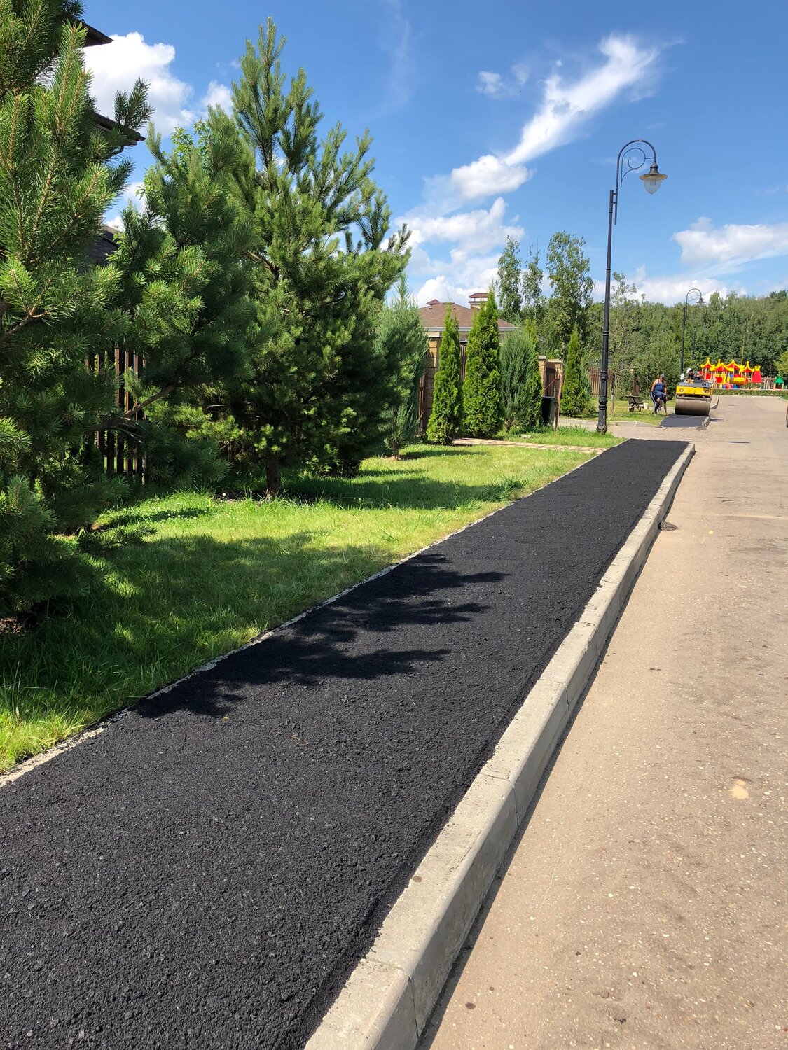 улица, дорог, подъездная дорога, дорожное покрытие, тротуар