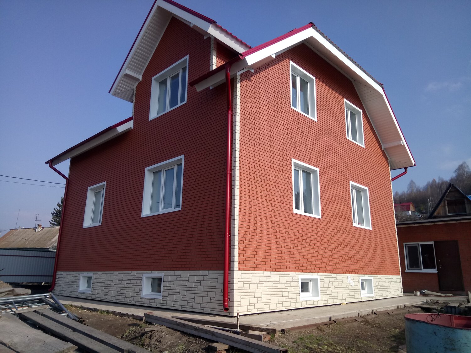 коттедж, загородный дом, дом, новые дома, строительство загородного дома
