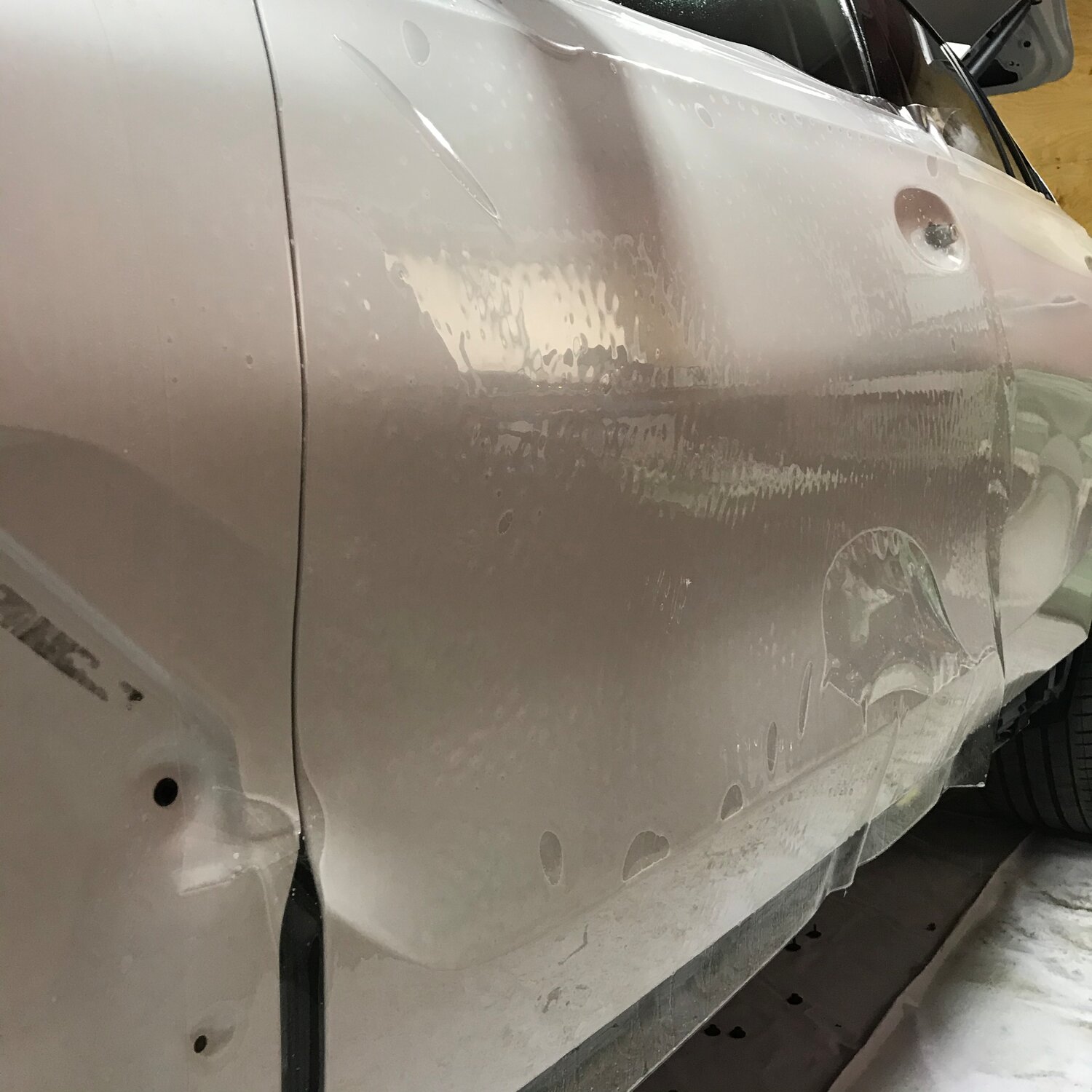 авто, автомобиль, восстановление крыла автомобиля своими руками, покраска, коррозия geely coolray