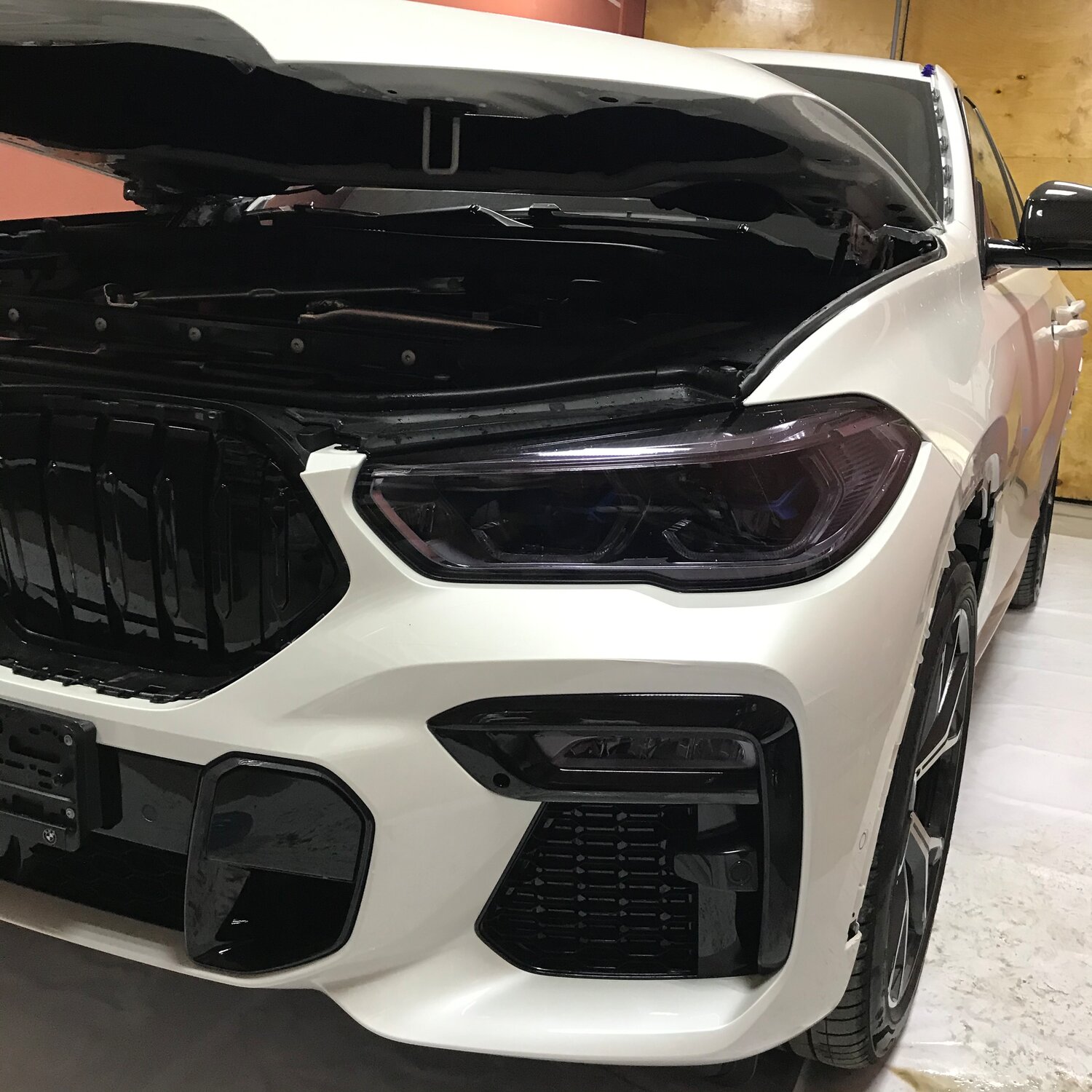 автомобиль, авто, рио бампер ротор юролтюнинг, маски фар bmw x5 g05, bmw f16 черные ноздри
