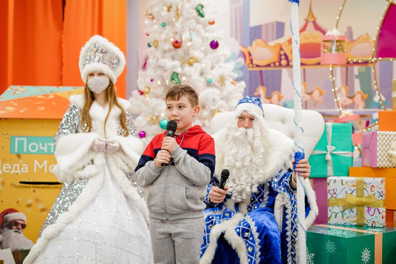дед мороз, новогодний праздник, новогодняя ёлка, новогодний, детский праздник