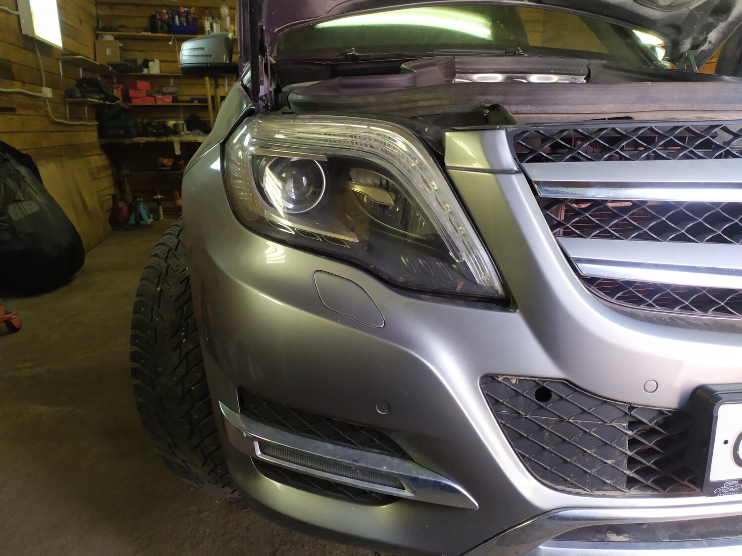 mercedes-benz, автомобиль, ресничка фары gl166, мерседес glk серый люцонит, mercedes gl x164 реснички