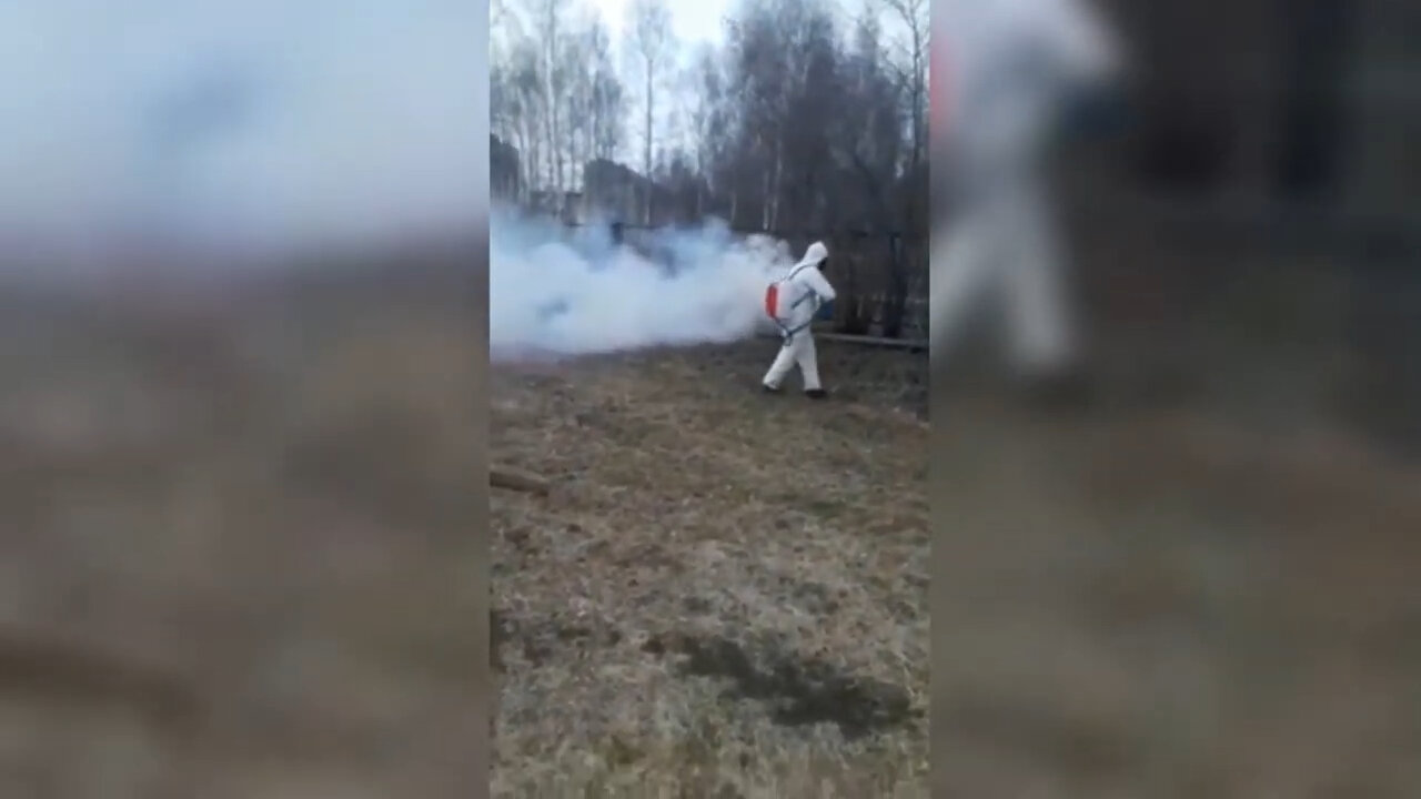 акарицидная обработка, противоклещевая обработка, дезинфекция помещений, торфяные пожары 2010, лесной пожар