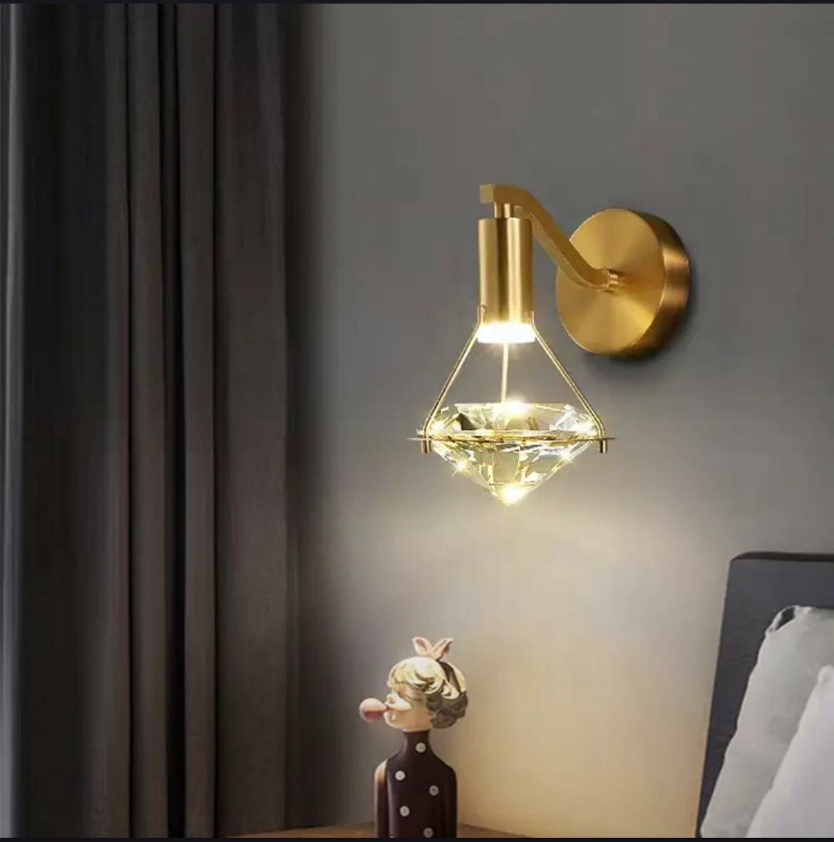 настенный светильник в стиле, светильник настенный яркий, настенный светильник современный, настенные светильники, светильник настенный бра