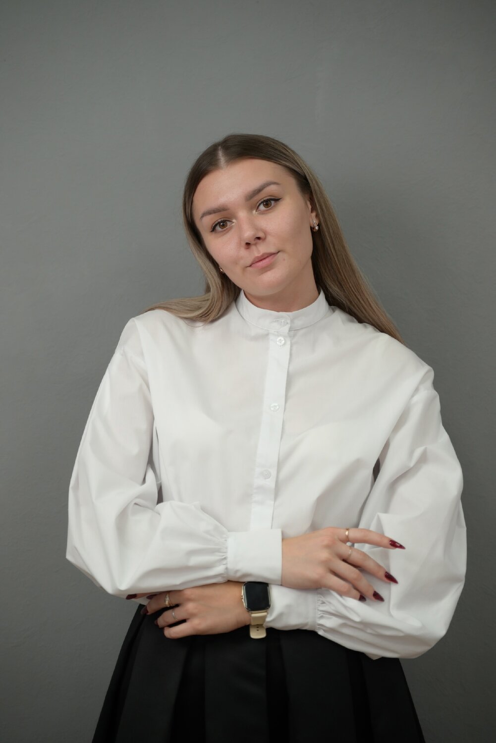 женская рубашка, женские блузки, рубашка с объемными рукавами, рубашка женская классическая, женская белая блузка