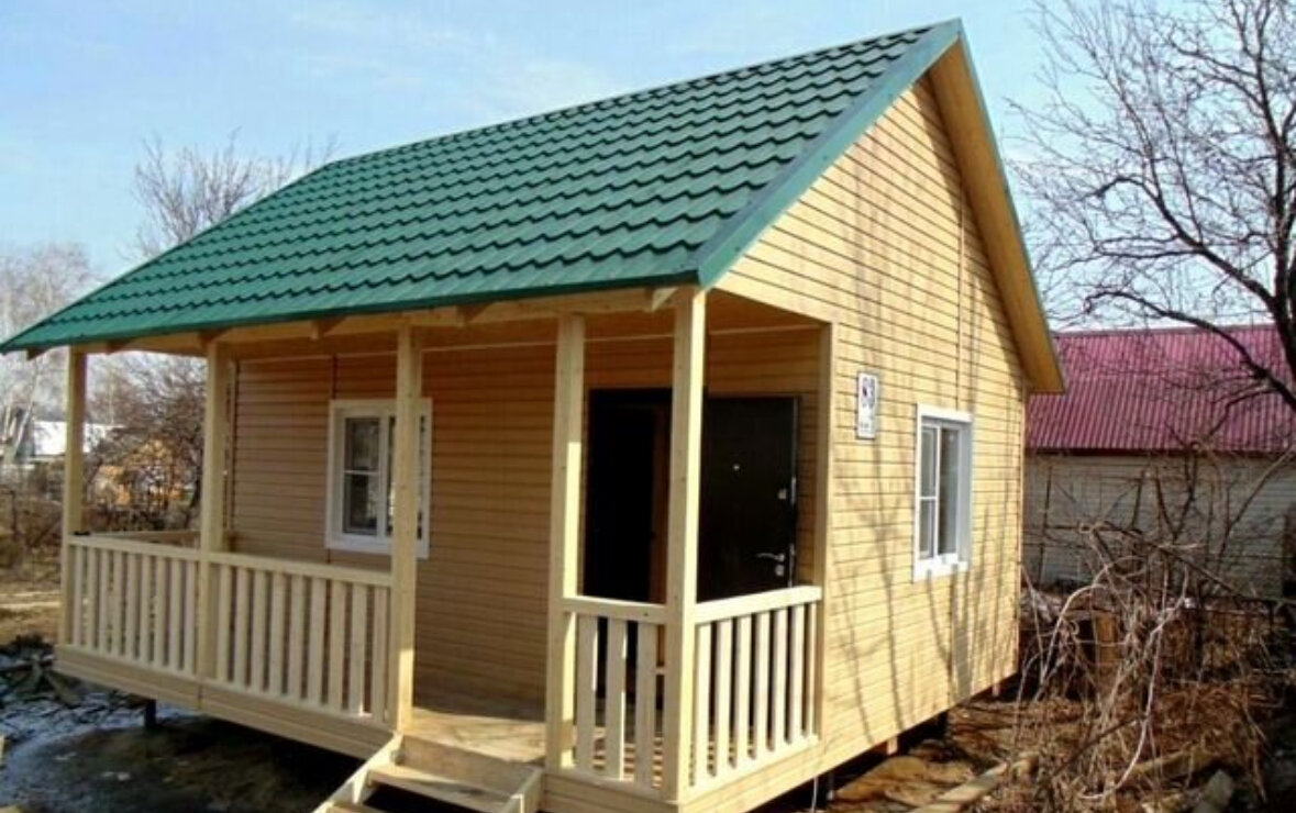 строительство дачных домов, каркасные дачные дома, каркасный дачный домик, дачный домик под ключ пенза, щитовой домик