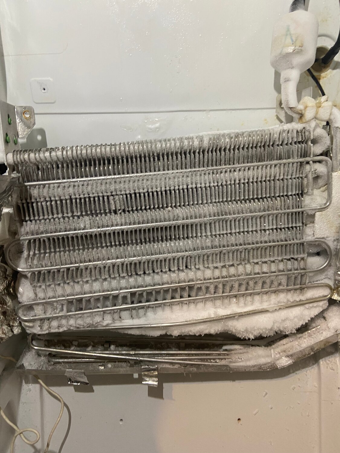 холодильник индезит ноу фрост, холодильник ноу фрост, испаритель холодильника, испаритель индезит ноу фрост, ремонт холодильника