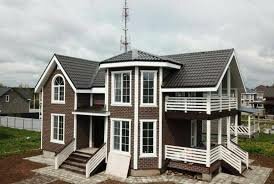 каркасные дома под ключ, двухэтажные каркасные дома, каркасный дом 8 х 8, дом в, здание