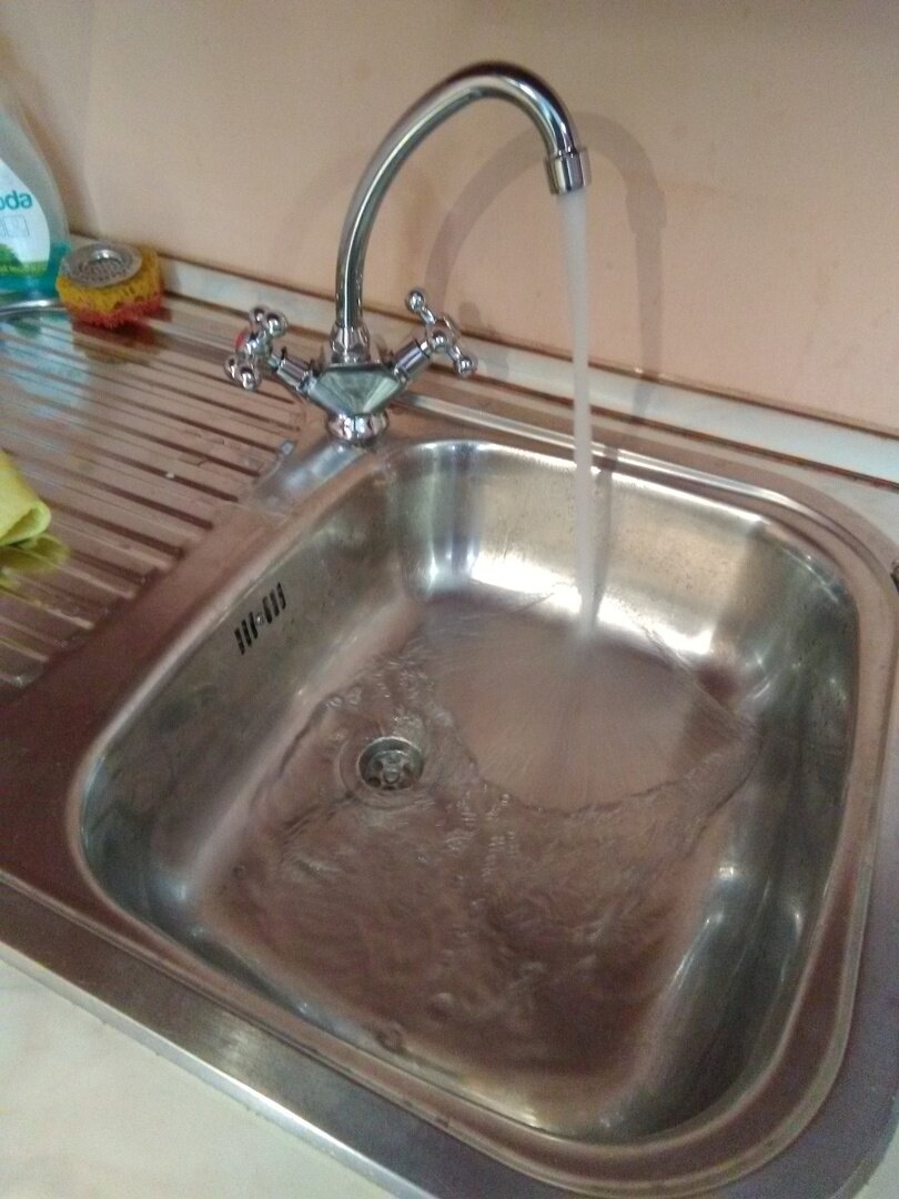 Монтаж смесителя