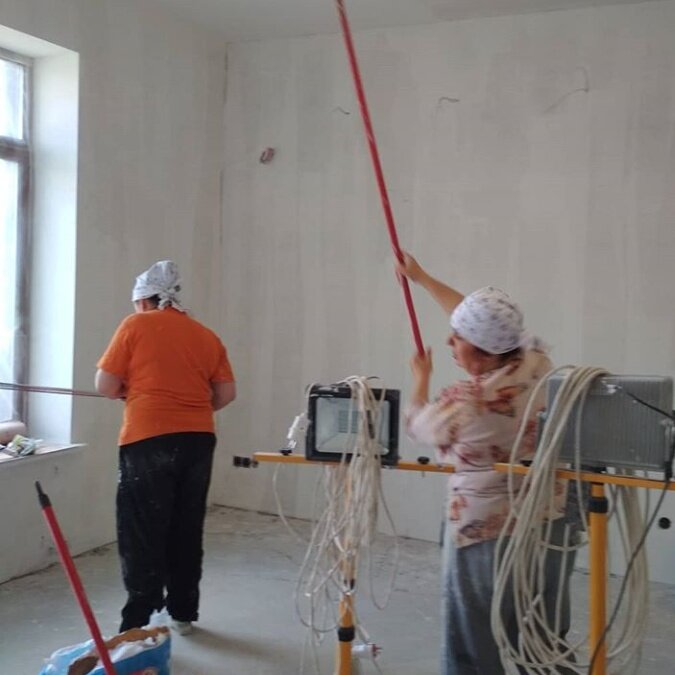 Покраска стен